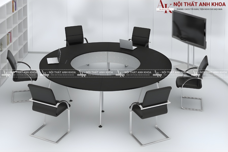 Bàn họp tròn - Biểu tượng của sự bình đẳng trong mọi cuộc họp Bàn họp tròn - Biểu tượng của sự bình đẳng trong mọi cuộc họp