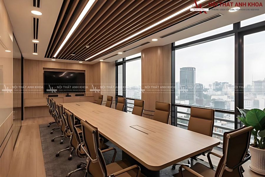 Bàn họp dài - Tối ưu cho không gian quy mô lớn Bàn họp dài - Tối ưu cho không gian quy mô lớn