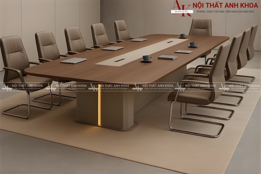 Thiết kế bàn họp hiện đại - Tối ưu diện tích, tăng hiệu quả làm việc Thiết kế bàn họp hiện đại - Tối ưu diện tích, tăng hiệu quả làm việc