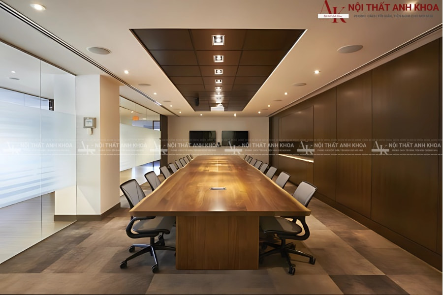 Bàn họp gỗ tự nhiên - Vẻ đẹp bền bỉ theo thời gian Bàn họp gỗ tự nhiên - Vẻ đẹp bền bỉ theo thời gian