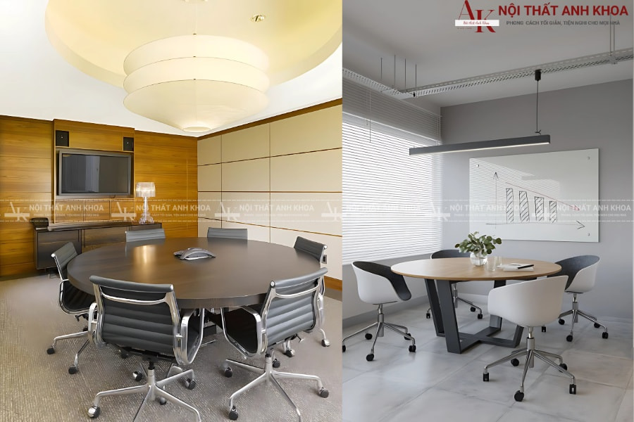 Bàn họp tròn - Kết nối tinh thần đồng đội Bàn họp tròn - Kết nối tinh thần đồng đội