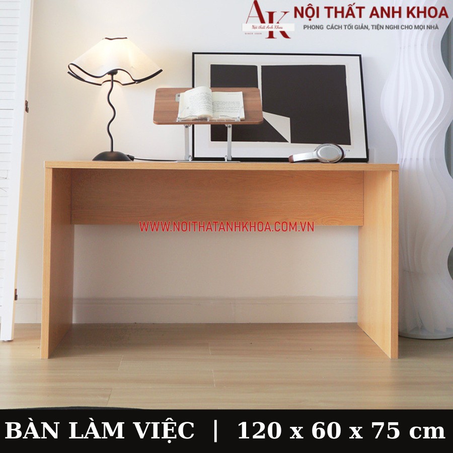 Bàn làm việc đơn giản được làm từ gỗ công nghiệp MDF Bàn làm việc đơn giản được làm từ gỗ công nghiệp MDF