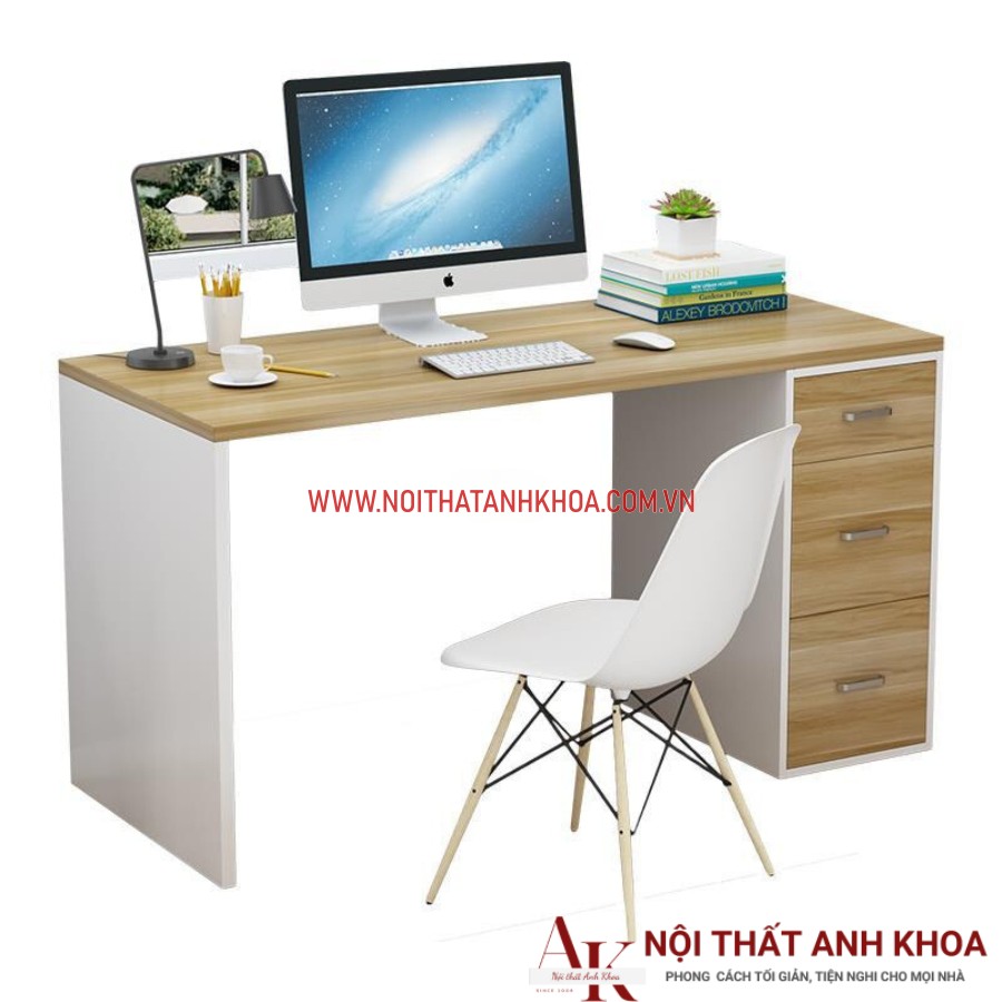 Bàn làm việc gỗ công nghiệp MDF cứng cáp, bền bỉ Bàn làm việc gỗ công nghiệp MDF cứng cáp, bền bỉ