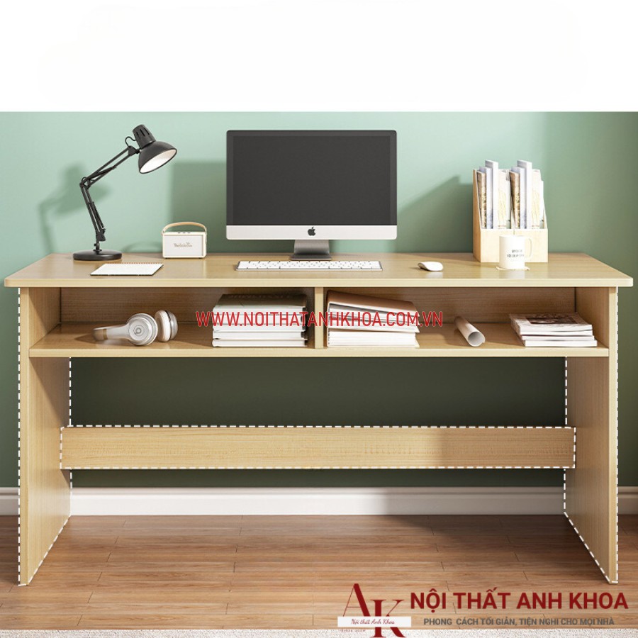 Bàn làm việc gỗ công nghiệp MDF cứng cáp, bền bỉ Bàn làm việc gỗ công nghiệp MDF cứng cáp, bền bỉ