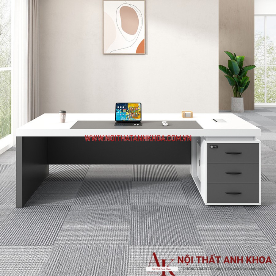 Bàn làm việc gỗ MDF cứng cáp, bền bỉ Bàn làm việc gỗ MDF cứng cáp, bền bỉ