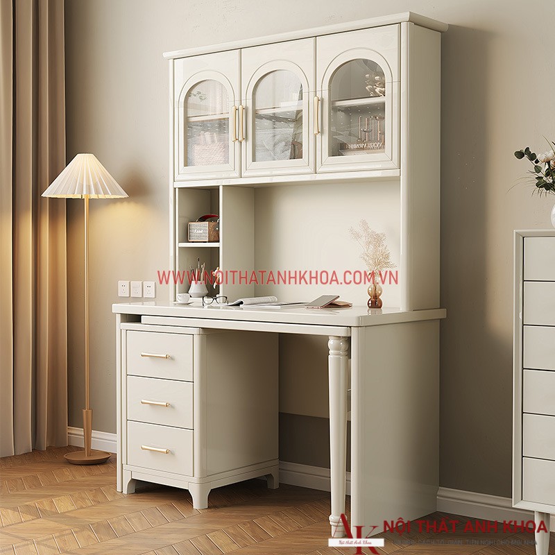 Bàn Làm Việc Màu Trắng Sang Trọng Hiện Đại Bàn Làm Việc Màu Trắng Sang Trọng Hiện Đại