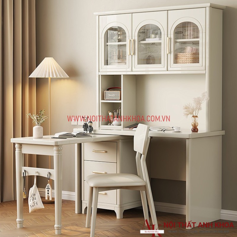 Bàn Làm Việc Màu Trắng Sang Trọng Hiện Đại Bàn Làm Việc Màu Trắng Sang Trọng Hiện Đại