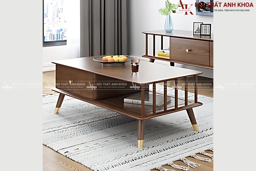 Xu hướng bàn sofa gỗ tự nhiên thịnh hành năm 2025 Xu hướng bàn sofa gỗ tự nhiên thịnh hành năm 2025