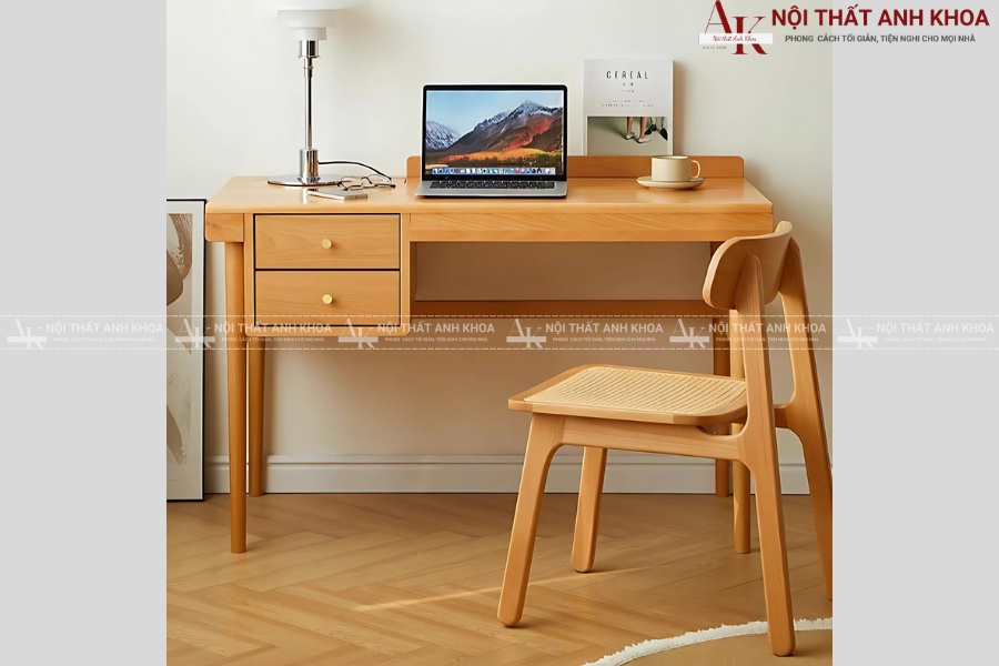 Mẫu bàn làm việc gỗ tự nhiên được yêu thích nhất hiện nay Mẫu bàn làm việc gỗ tự nhiên được yêu thích nhất hiện nay