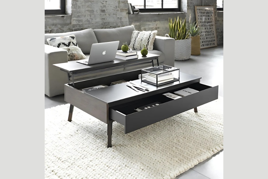 Bàn sofa thông minh cho phòng khách nhỏ - Giải pháp tiện lợi Bàn sofa thông minh cho phòng khách nhỏ - Giải pháp tiện lợi