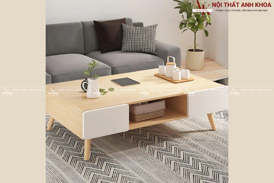 Xu hướng bàn sofa gỗ công nghiệp được ưa chuộng năm nay Xu hướng bàn sofa gỗ công nghiệp được ưa chuộng năm nay