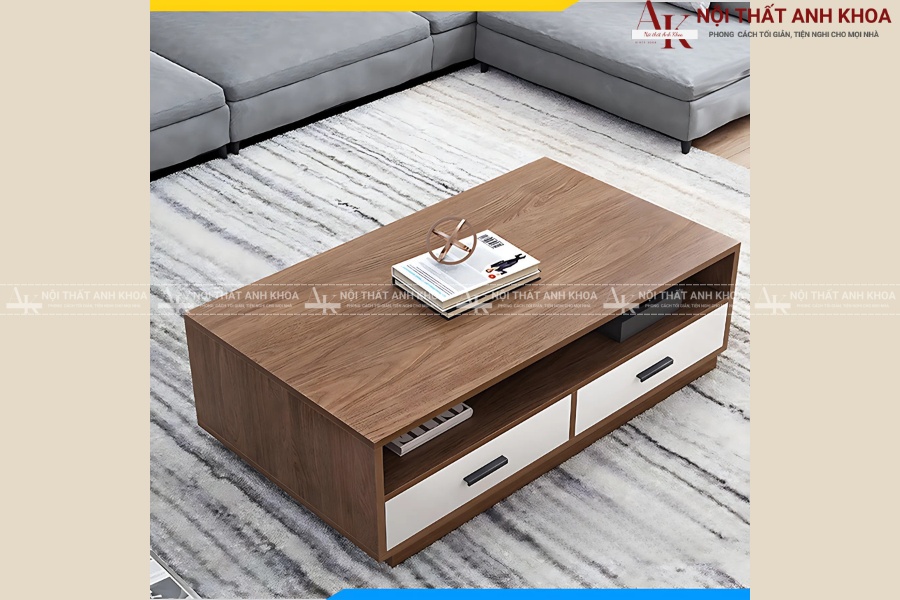 Bàn sofa gỗ MDF - Giải pháp tiết kiệm cho gia đình trẻ Bàn sofa gỗ MDF - Giải pháp tiết kiệm cho gia đình trẻ