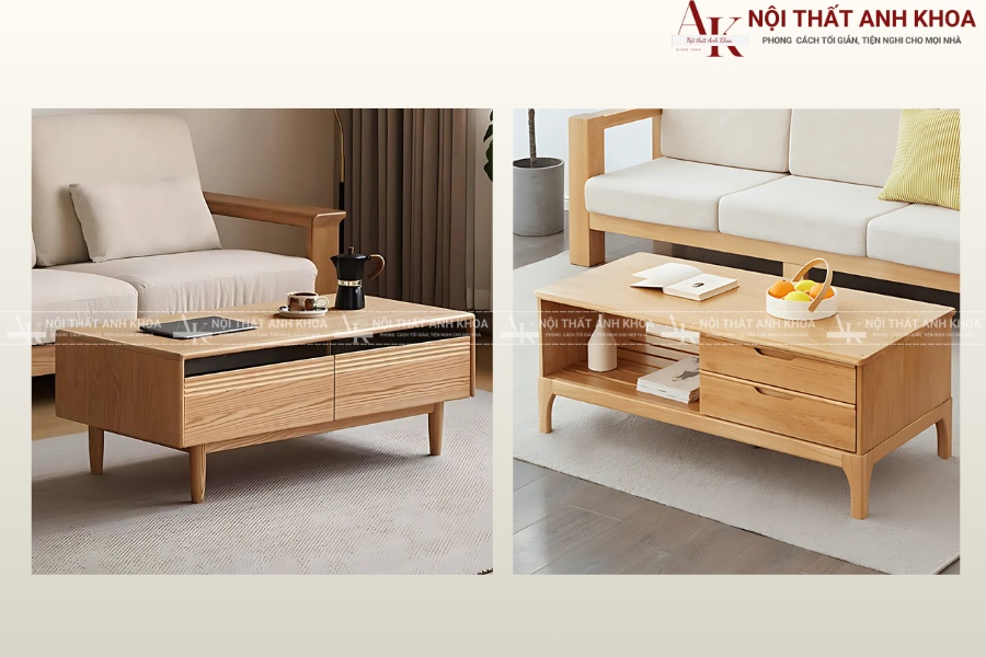 Mẫu bàn sofa gỗ tự nhiên đẹp cho phòng khách hiện đại Mẫu bàn sofa gỗ tự nhiên đẹp cho phòng khách hiện đại