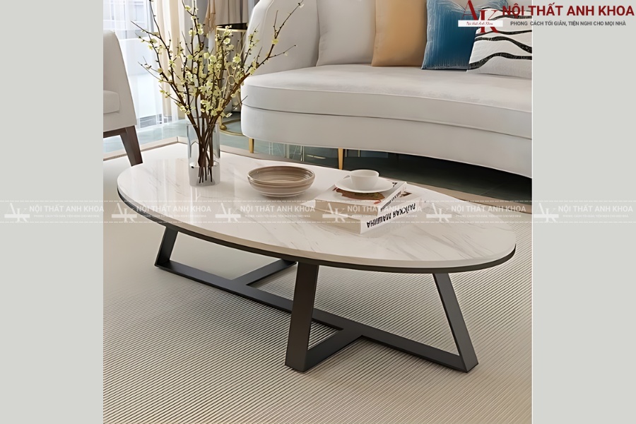 Phòng khách thêm ấm cúng với bàn sofa tròn nhỏ Phòng khách thêm ấm cúng với bàn sofa tròn nhỏ