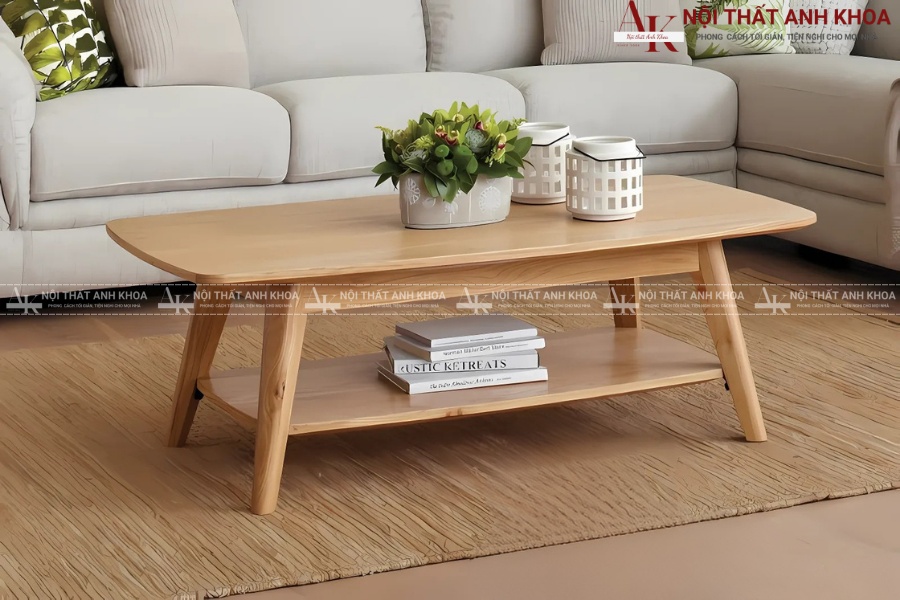 Bàn sofa gỗ tự nhiên - Sang trọng và bền bỉ với thời gian Bàn sofa gỗ tự nhiên - Sang trọng và bền bỉ với thời gian