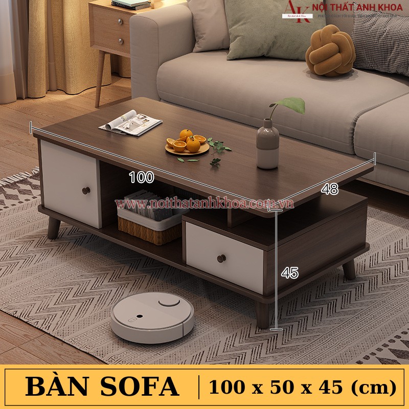 Bàn sofa phòng khách gỗ công nghiệp đa dạng mẫu mã màu sắc (kt: 100 x 50 x 45 cm) Bàn sofa phòng khách gỗ công nghiệp đa dạng mẫu mã màu sắc (kt: 100 x 50 x 45 cm)