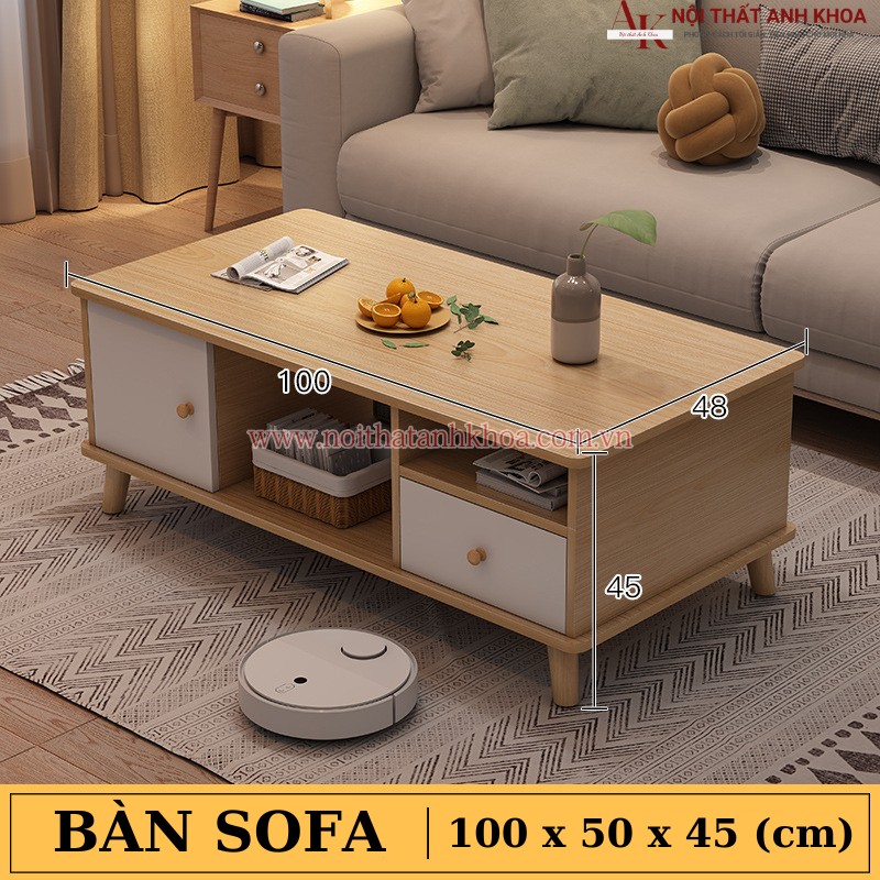 Bàn sofa phòng khách gỗ công nghiệp đa dạng mẫu mã màu sắc (kt: 100 x 50 x 45 cm) Bàn sofa phòng khách gỗ công nghiệp đa dạng mẫu mã màu sắc (kt: 100 x 50 x 45 cm)