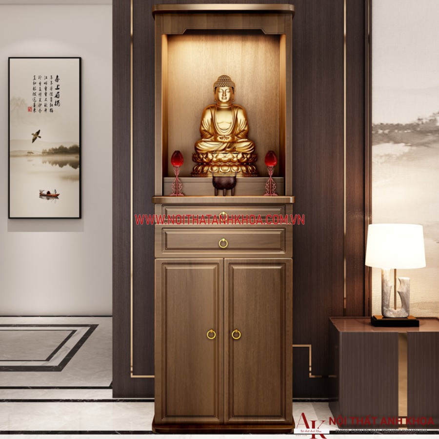 Bàn thờ chung cư gỗ công nghiệp đẹp hiện đại giá tốt Bàn thờ chung cư gỗ công nghiệp đẹp hiện đại giá tốt