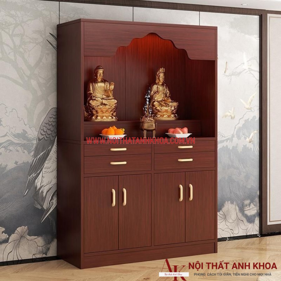 Bàn thờ gỗ công nghiệp MDF Bàn thờ gỗ công nghiệp MDF