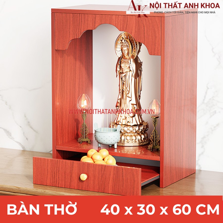 Bàn thờ phật gỗ công nghiệp đẹp hiện đại Bàn thờ phật gỗ công nghiệp đẹp hiện đại