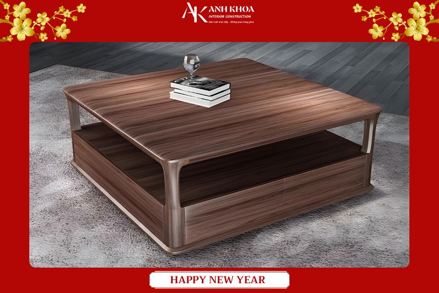 Bàn trà gỗ Óc Chó - Đẹp bền theo thời gian Bàn trà gỗ Óc Chó - Đẹp bền theo thời gian