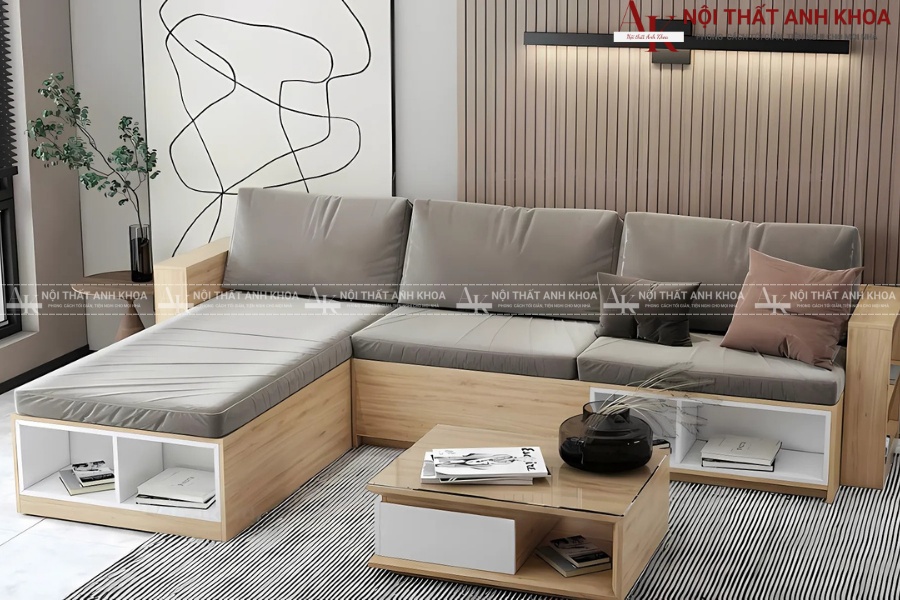 Bàn sofa gỗ công nghiệp - Giải pháp nội thất tiện ích Bàn sofa gỗ công nghiệp - Giải pháp nội thất tiện ích