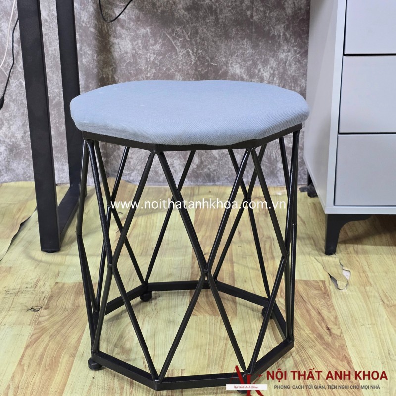 Ghế bàn trang điểm đẹp gỗ mdf sơn 2K Ghế bàn trang điểm đẹp gỗ mdf sơn 2K