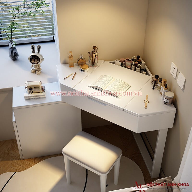 Bàn Trang Điểm Gỗ Công Nghiệp Phù Hợp Với Không Gian Hẹp Bàn Trang Điểm Gỗ Công Nghiệp Phù Hợp Với Không Gian Hẹp