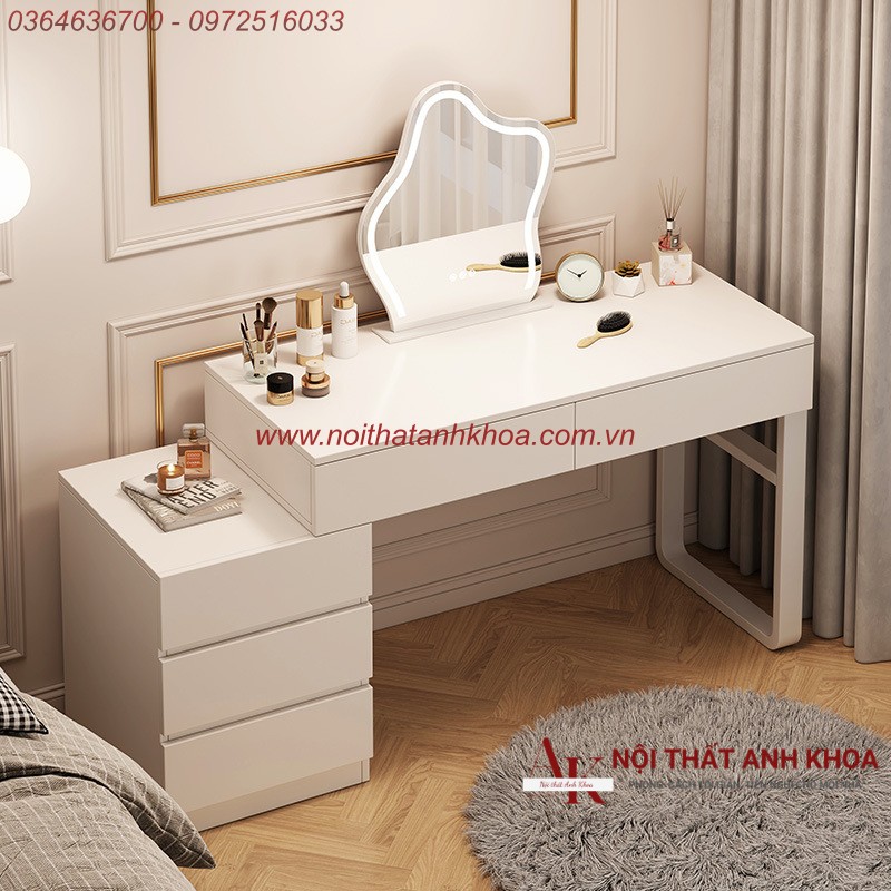 Bàn Trang Điểm Gỗ Ép Cao Cấp Thiết Kế Hiện Đại Sang Trọng Bàn Trang Điểm Gỗ Ép Cao Cấp Thiết Kế Hiện Đại Sang Trọng