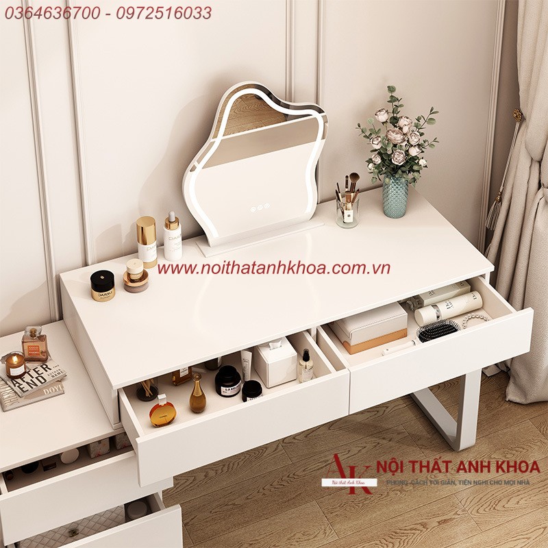 Bàn Trang Điểm Gỗ Ép Cao Cấp Thiết Kế Hiện Đại Sang Trọng Bàn Trang Điểm Gỗ Ép Cao Cấp Thiết Kế Hiện Đại Sang Trọng