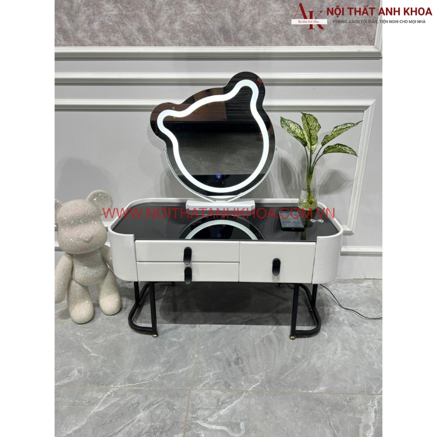 Bàn trang điểm nhập khẩu mini bệt Bàn trang điểm nhập khẩu mini bệt