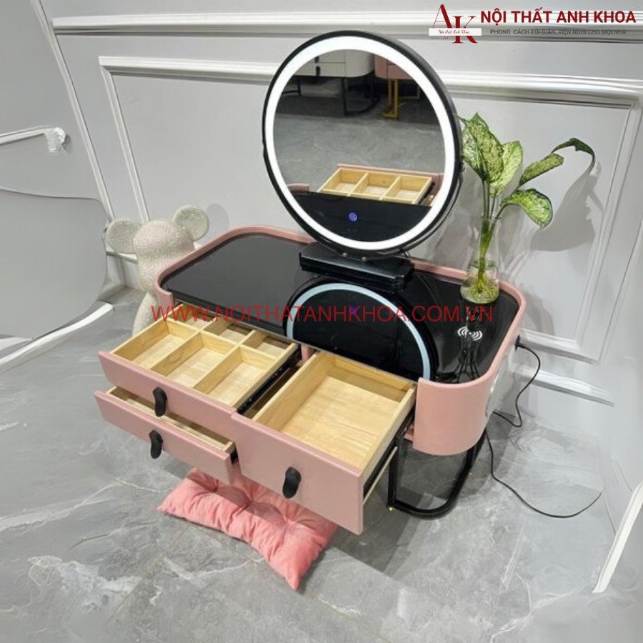Bàn trang điểm nhập khẩu mini bệt Bàn trang điểm nhập khẩu mini bệt