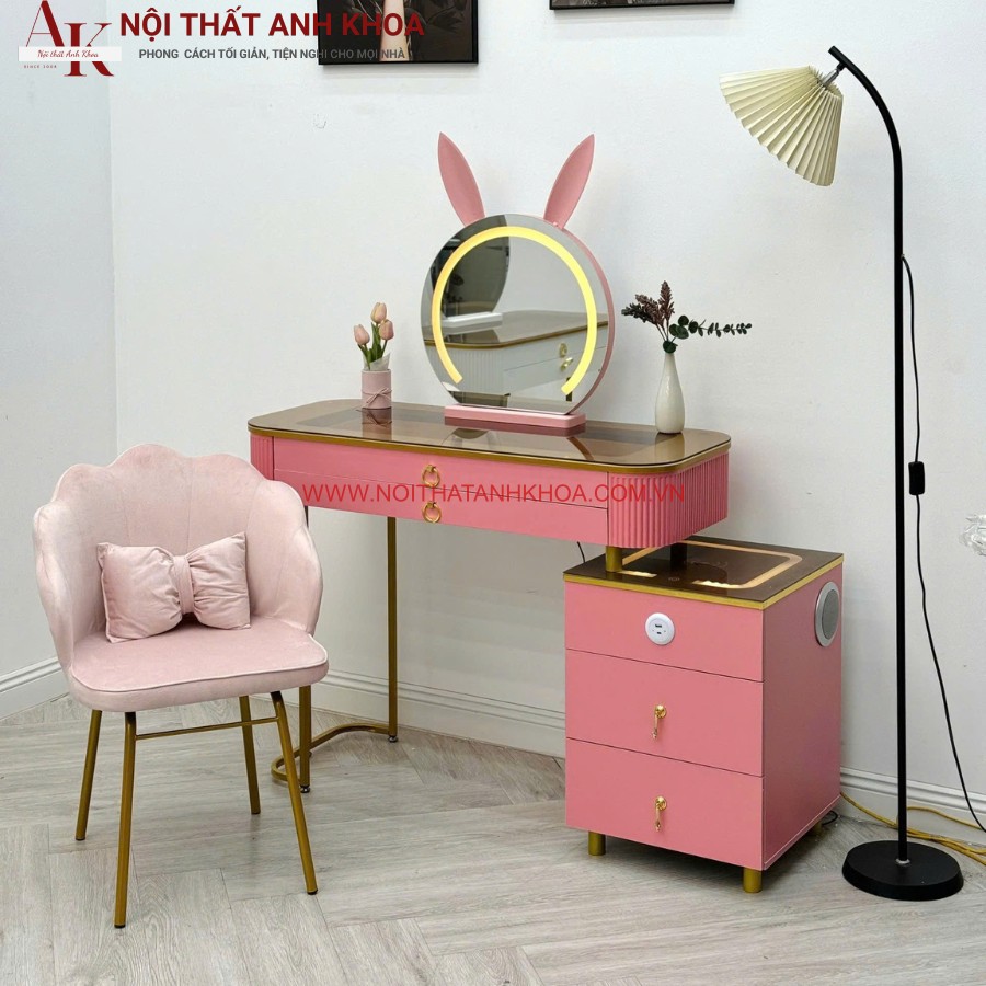 Bàn trang điểm nhập khẩu thông minh cao cấp Bàn trang điểm nhập khẩu thông minh cao cấp