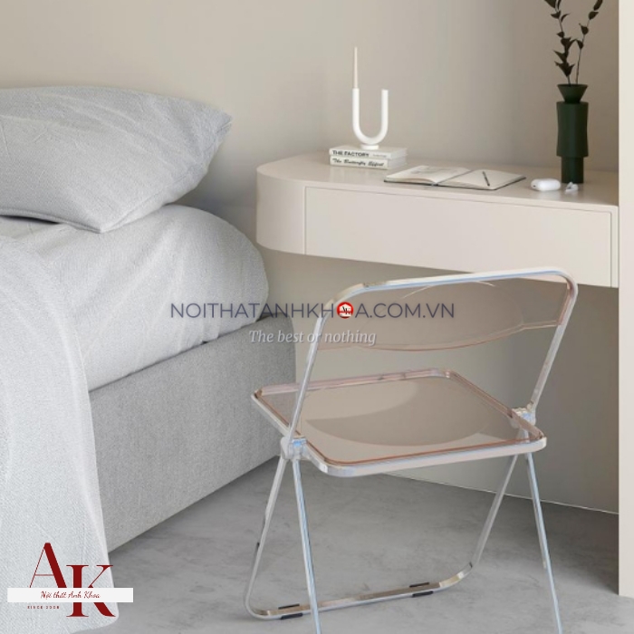 Bàn Trang Điểm Treo Tường Gỗ MDF Bo Cạnh Mềm Mại Thiết Kế Chắc Chắn Bàn Trang Điểm Treo Tường Gỗ MDF Bo Cạnh Mềm Mại Thiết Kế Chắc Chắn