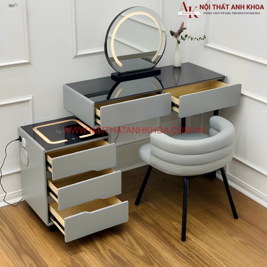 Bàn trang điểm phòng cưới đẹp hiện đại Bàn trang điểm phòng cưới đẹp hiện đại