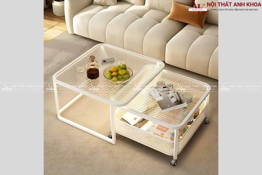 Ý tưởng trang trí với bàn sofa mặt kính tinh tế Ý tưởng trang trí với bàn sofa mặt kính tinh tế