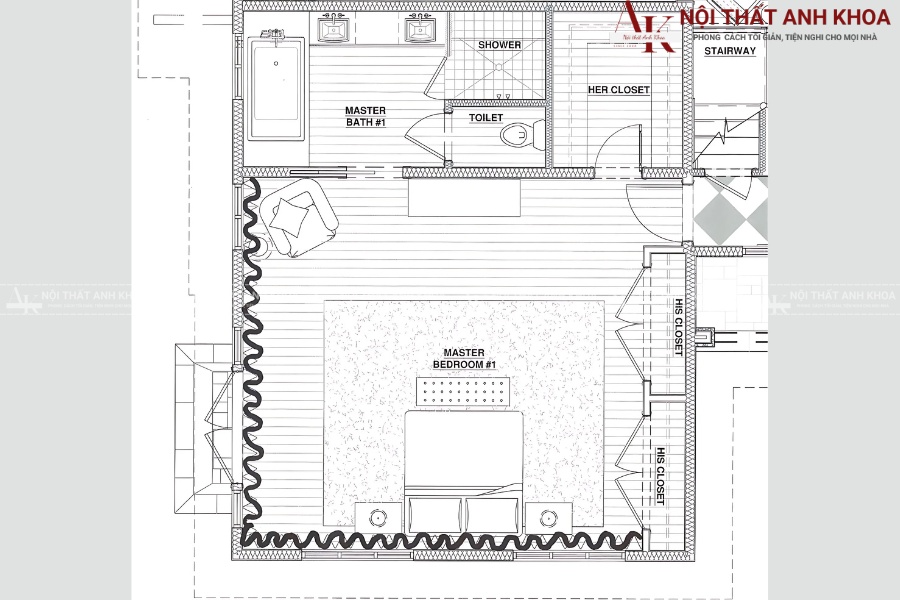 Bản vẽ mẫu nội thất phòng ngủ 25m2 - Khiến ai cũng mê Bản vẽ mẫu nội thất phòng ngủ 25m2 - Khiến ai cũng mê