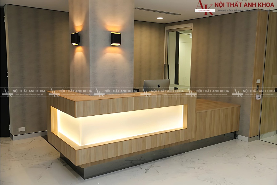 Bảng giá quầy lễ tân nhà nghỉ tham khảo 2025 Bảng giá quầy lễ tân nhà nghỉ tham khảo 2025