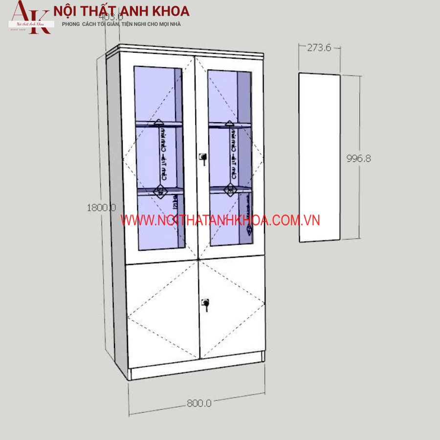 Tủ đựng hồ sơ giá rẻ gỗ công nghiệp bền chắc Tủ đựng hồ sơ giá rẻ gỗ công nghiệp bền chắc