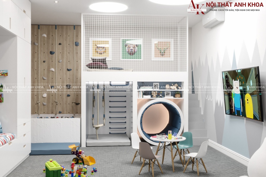 Mẫu phòng ngủ bé trai cá tính và mạnh mẽ Mẫu phòng ngủ bé trai cá tính và mạnh mẽ