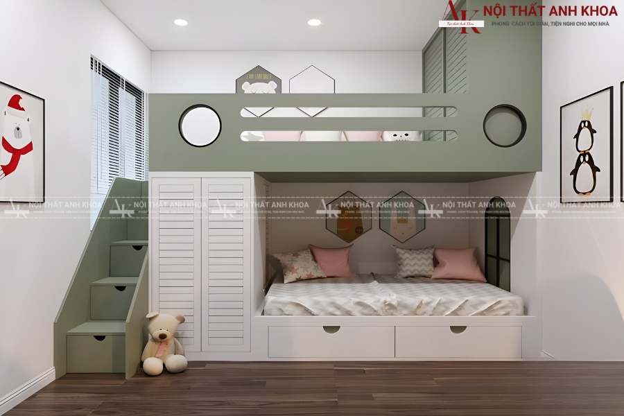 Bí quyết chọn kích thước giường tầng trẻ em Bí quyết chọn kích thước giường tầng trẻ em