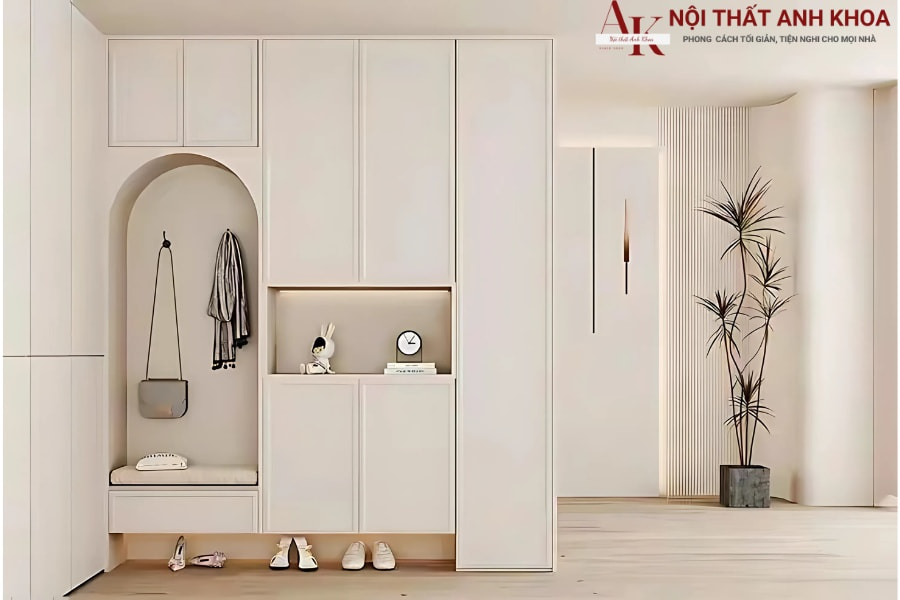 Bí quyết lựa chọn tủ giày kết hợp tủ trang trí hoàn hảo cho tổ ấm của bạn Bí quyết lựa chọn tủ giày kết hợp tủ trang trí hoàn hảo cho tổ ấm của bạn