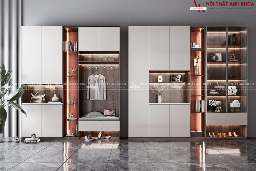 Biến hóa không gian sống đẳng cấp với tủ giày cánh kính từ Nội Thất Anh Khoa Biến hóa không gian sống đẳng cấp với tủ giày cánh kính từ Nội Thất Anh Khoa