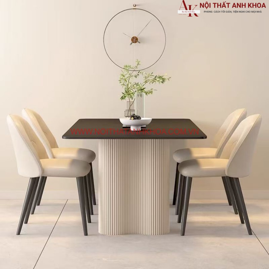 Bộ bàn ăn 4 ghế đẹp sang trọng Bộ bàn ăn 4 ghế đẹp sang trọng