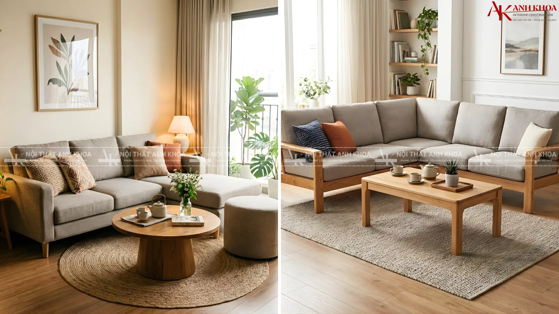 Bộ ghế sofa vải nỉ cho phòng khách, hiện đại Bộ ghế sofa vải nỉ cho phòng khách, hiện đại