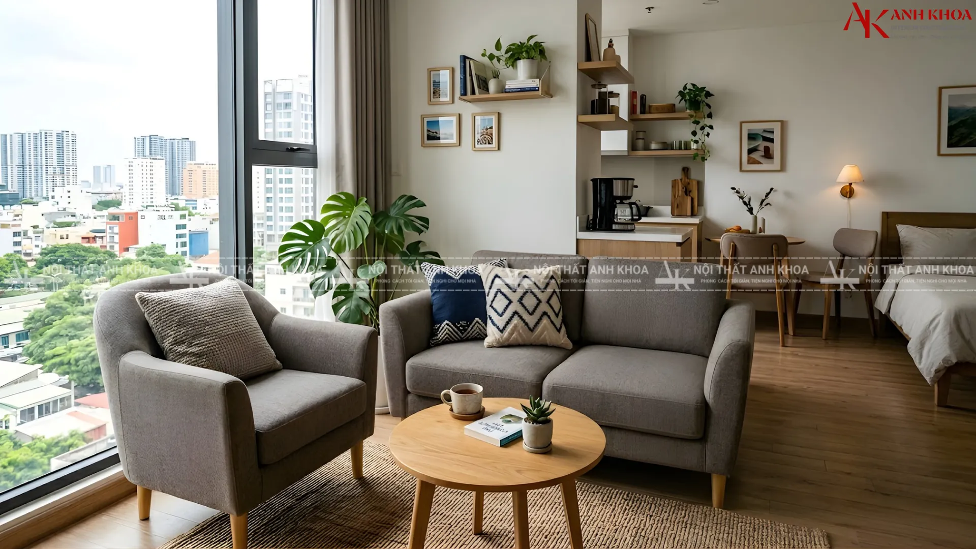 Góc chill lý tưởng bắt đầu từ bộ ghế Sofa nhỏ gọn Góc chill lý tưởng bắt đầu từ bộ ghế Sofa nhỏ gọn