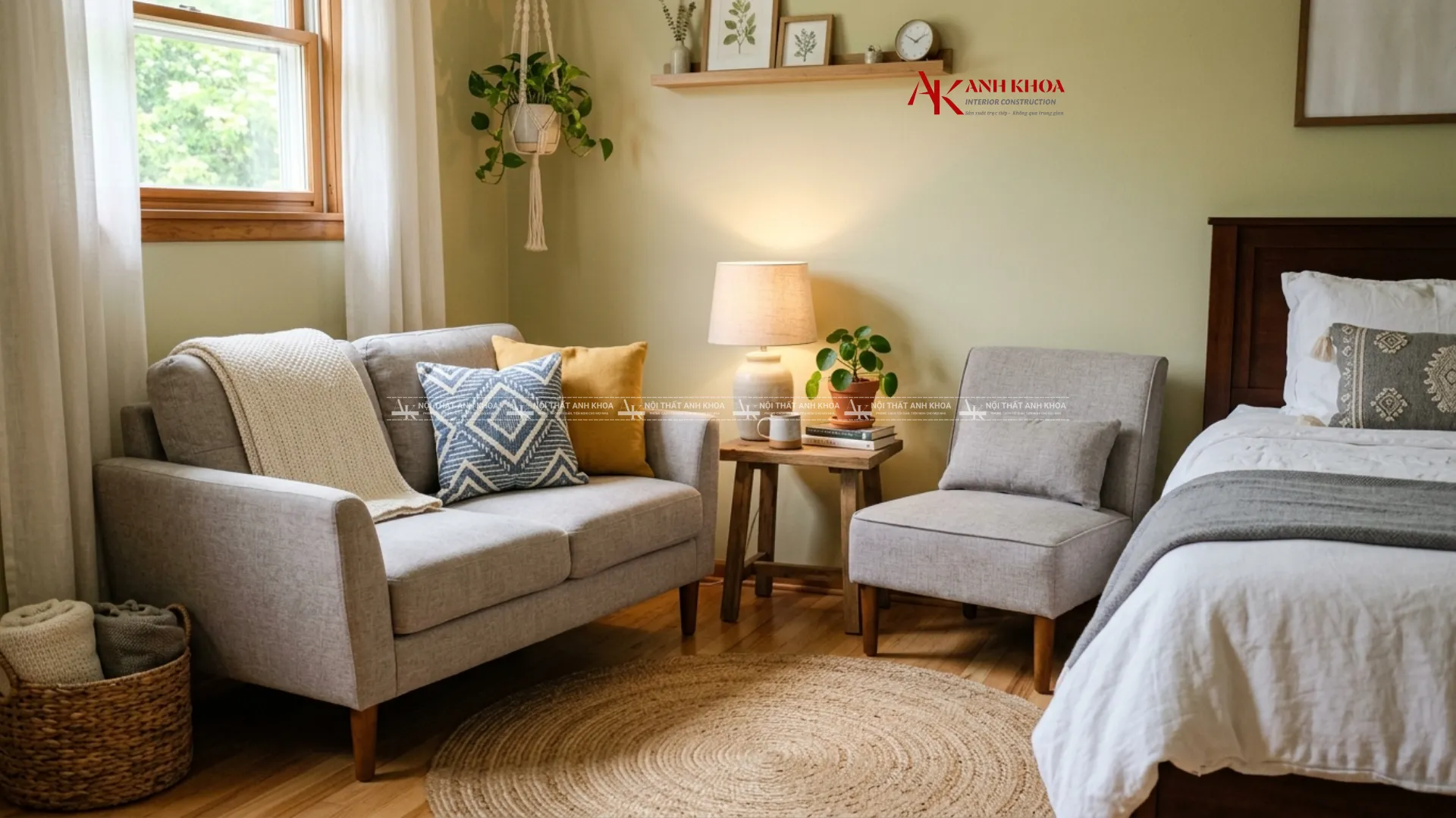 Điểm nhấn tinh tế - Sofa mini cho phòng ngủ hiện đại Điểm nhấn tinh tế - Sofa mini cho phòng ngủ hiện đại