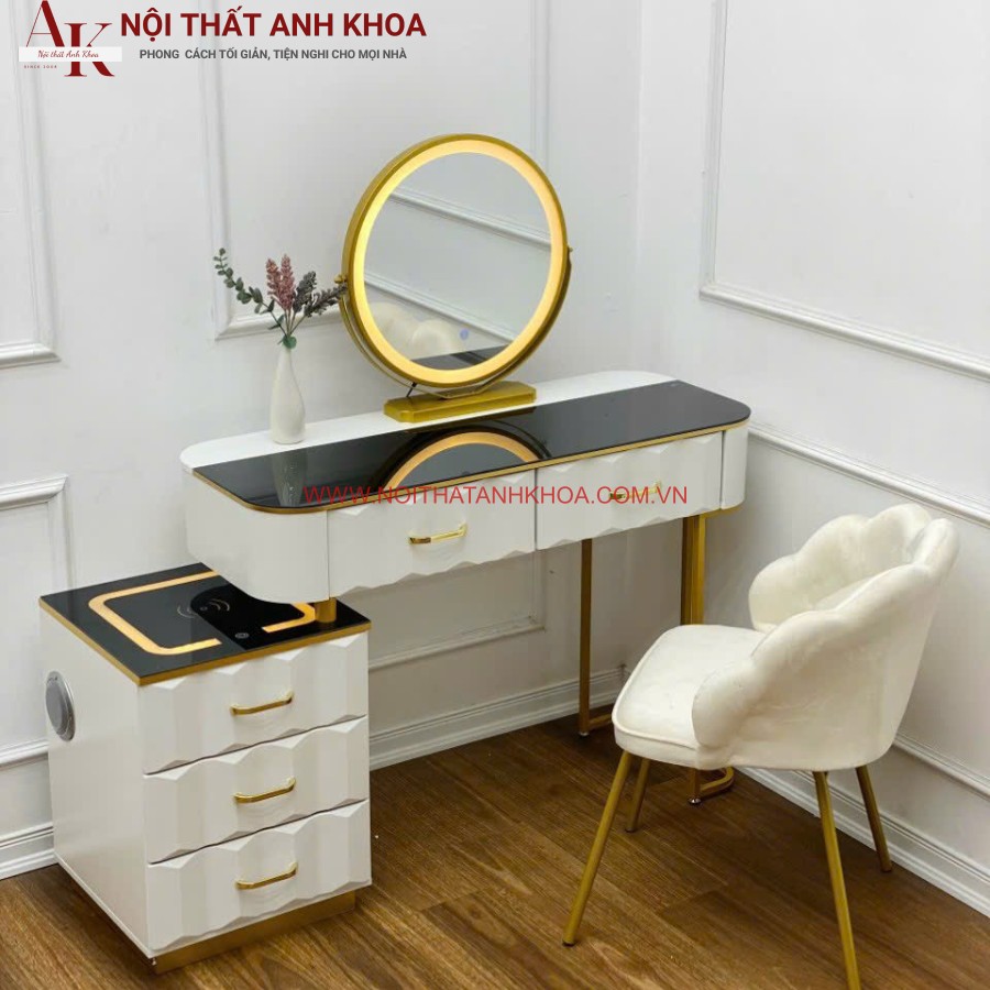 Bộ bàn trang điểm nhập khẩu cao cấp thông minh Bộ bàn trang điểm nhập khẩu cao cấp thông minh