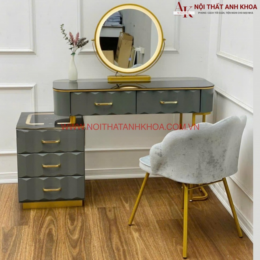 Bộ bàn trang điểm nhập khẩu cao cấp thông minh Bộ bàn trang điểm nhập khẩu cao cấp thông minh