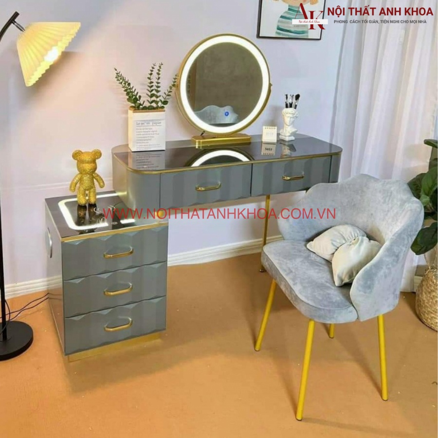 Bộ bàn trang điểm nhập khẩu cao cấp thông minh Bộ bàn trang điểm nhập khẩu cao cấp thông minh